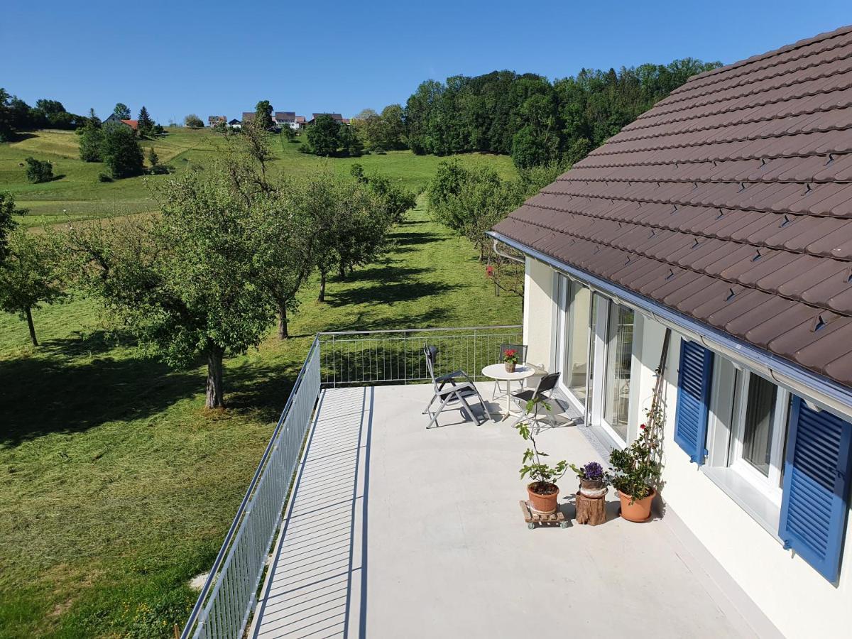 Sitter-Panorama Lägenhet Bischofszell Exteriör bild